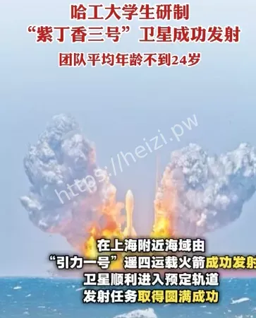 哈工大手搓卫星